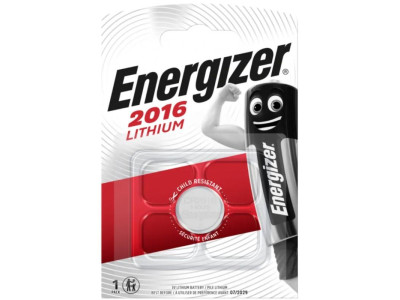 Батерия 3V CR2016 Lithium Battery ENERGIZER 1 брой